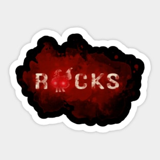 Rocks Pirates Sticker